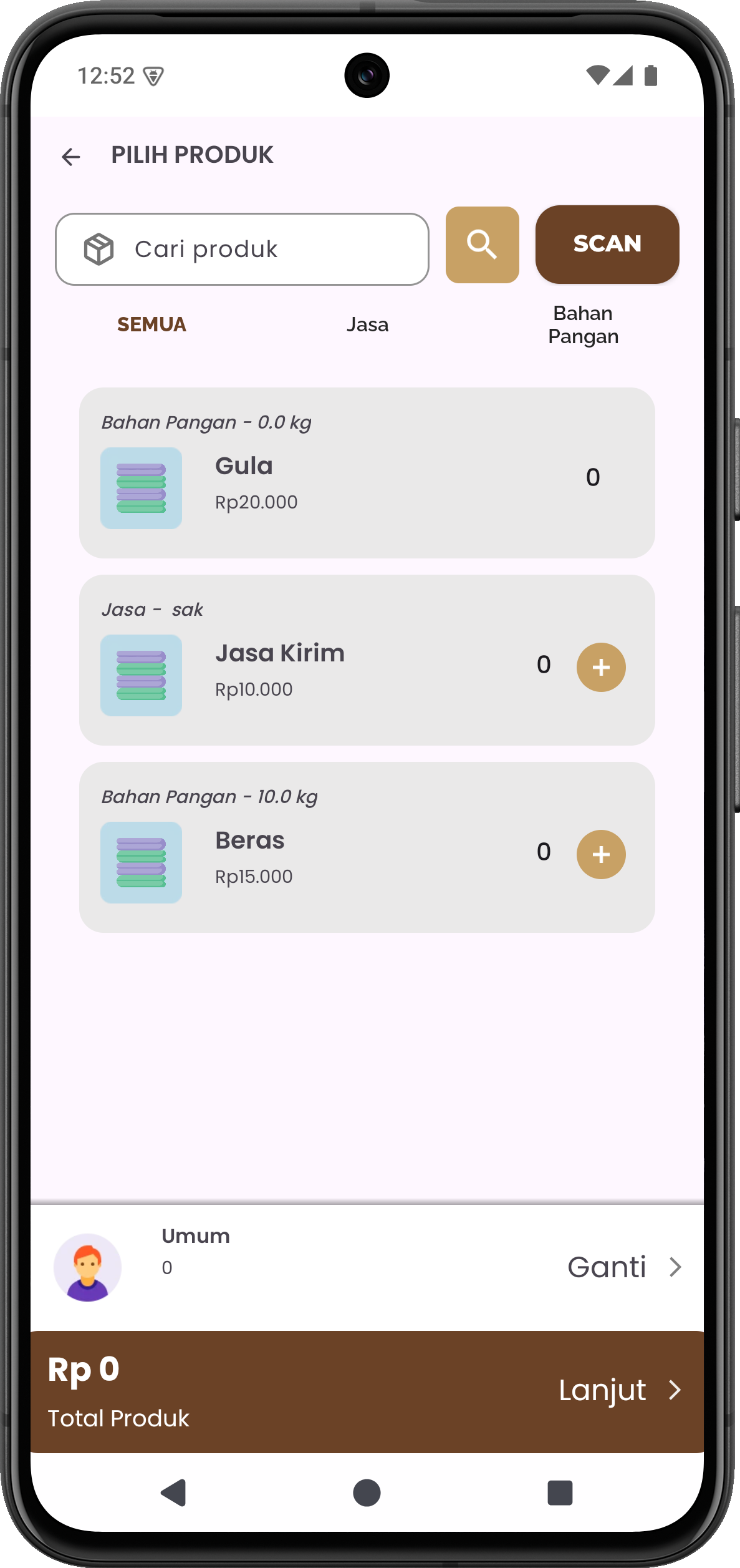Aplikasi Kasir Toko ITBPOS Checkout
